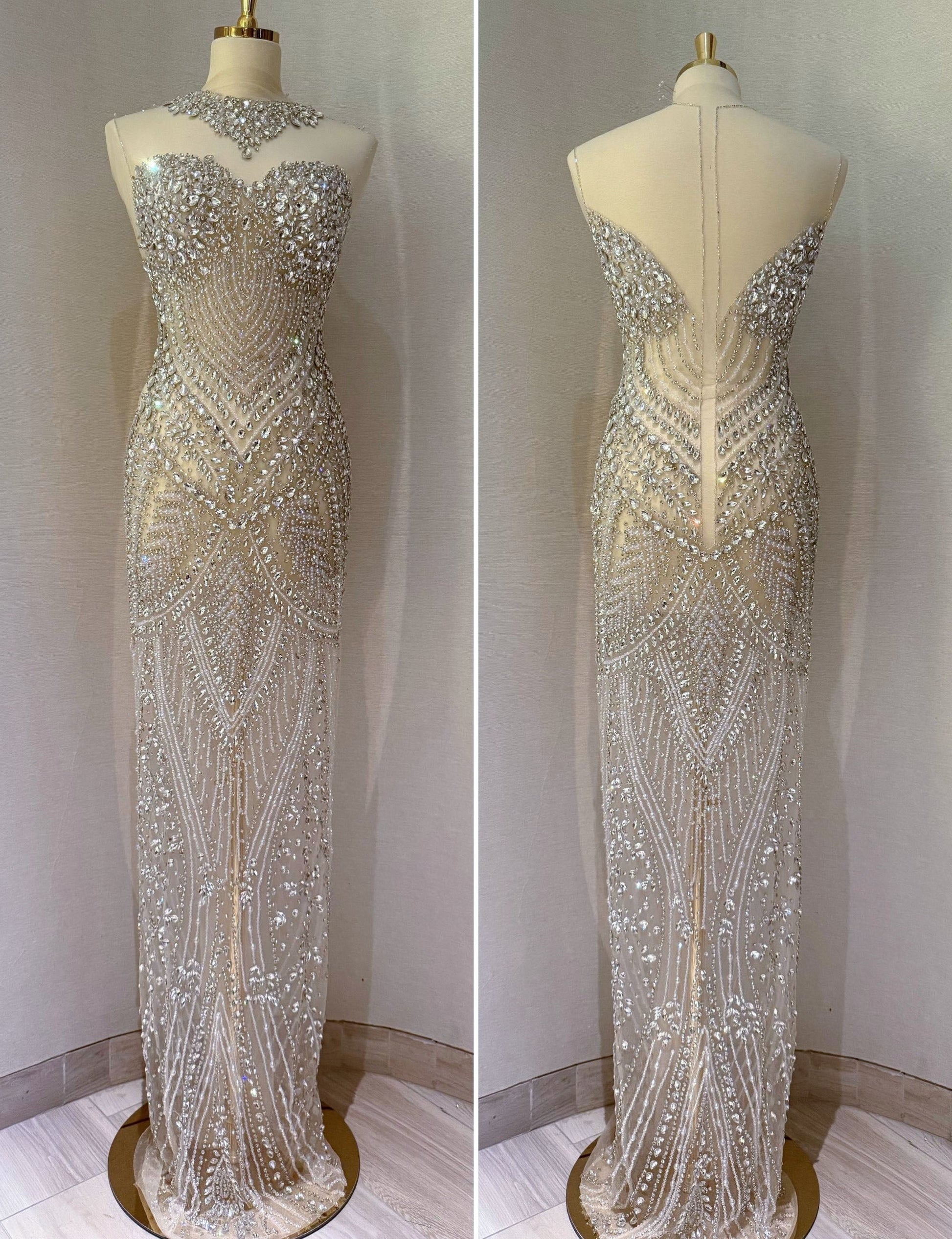 Louise Luxury Unstitched Dress - TumaCouture