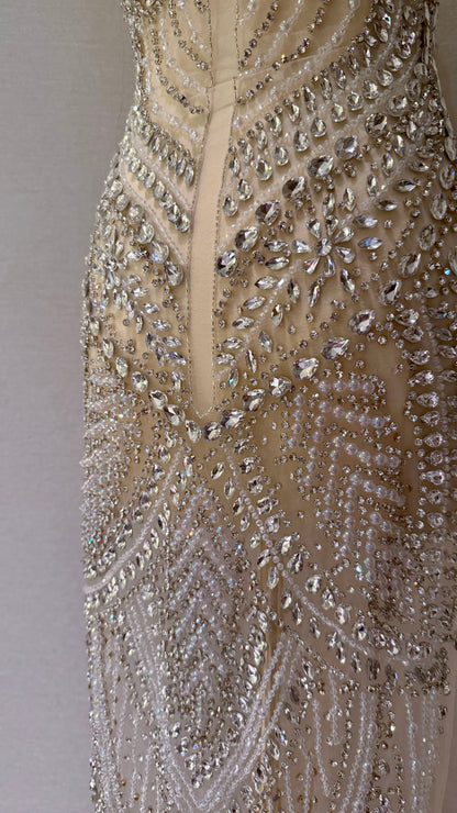 Louise Luxury Unstitched Dress - TumaCouture