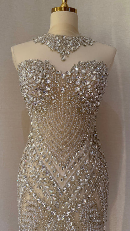 Louise Luxury Unstitched Dress - TumaCouture