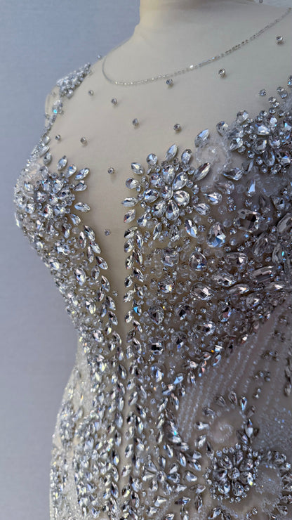 Morienne Dress – Elegant Luxury in Unstitched Form - TumaCouture