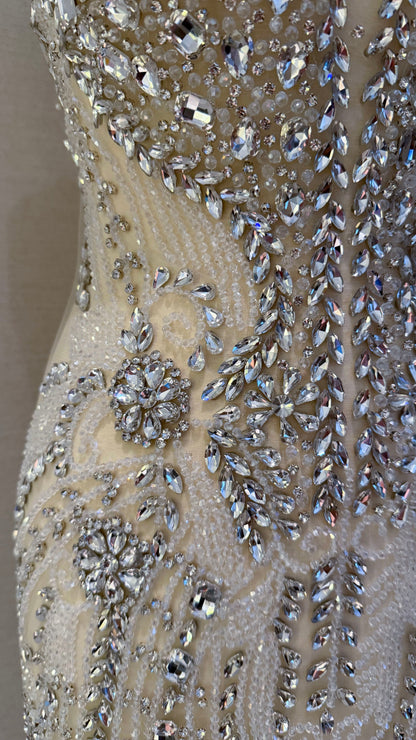 Morienne Dress – Elegant Luxury in Unstitched Form - TumaCouture