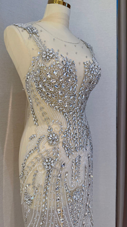 Morienne Dress – Elegant Luxury in Unstitched Form - TumaCouture