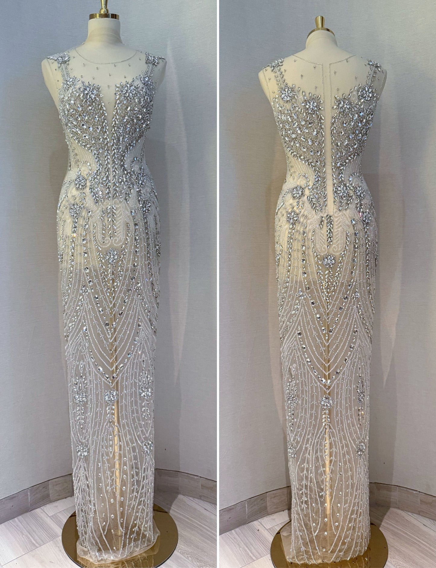 Morienne Dress – Elegant Luxury in Unstitched Form - TumaCouture