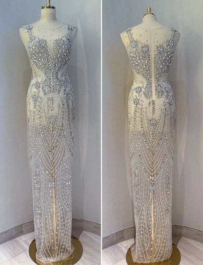Morienne Dress – Elegant Luxury in Unstitched Form - TumaCouture