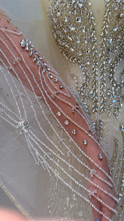 Morienne Dress – Elegant Luxury in Unstitched Form - TumaCouture