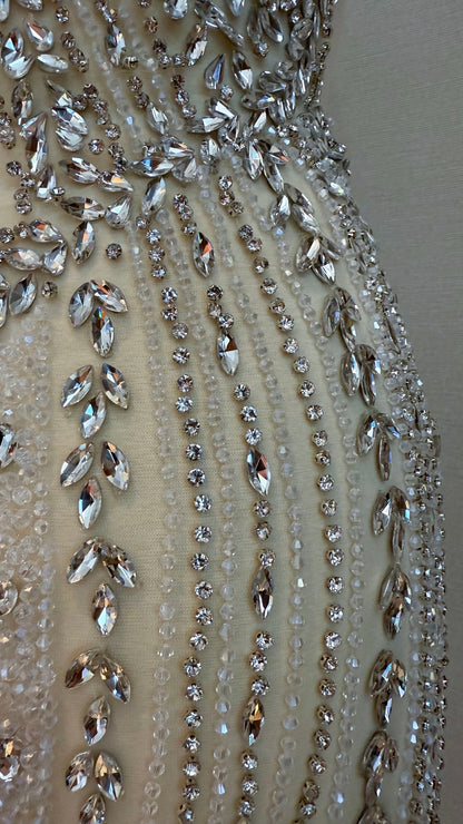 Nëla Luxury Unstitched Dress - TumaCouture