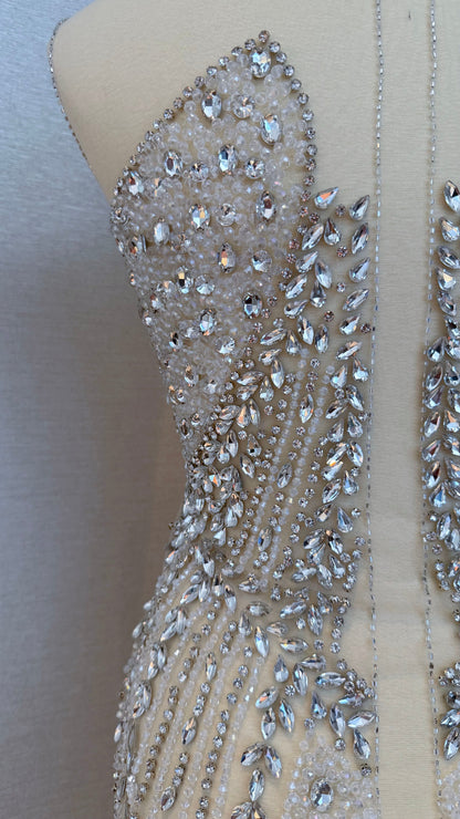 Nëla Luxury Unstitched Dress - TumaCouture