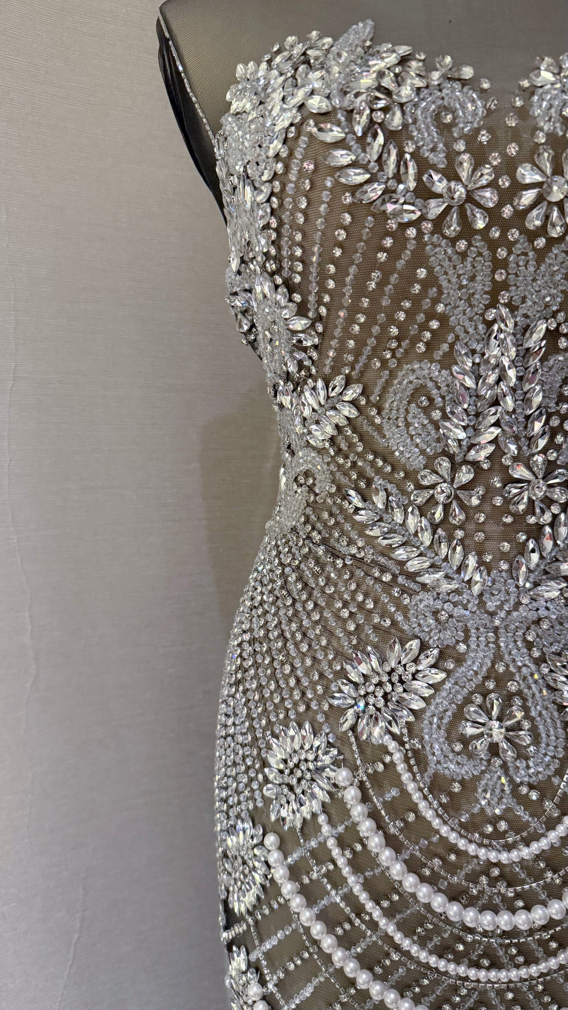 Nymara Elegant Unstitched Dress – Exclusive Fabric - TumaCouture