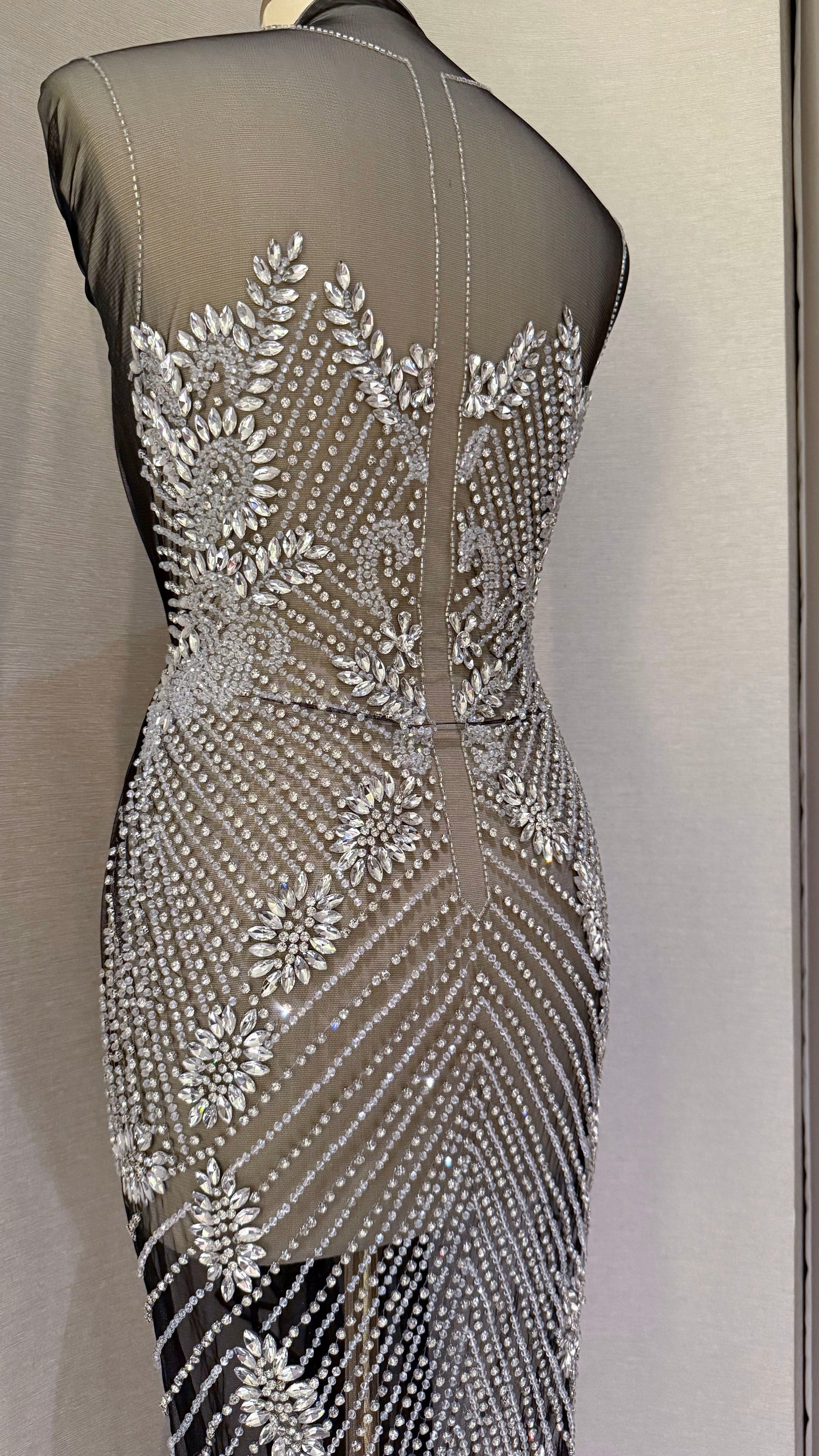 Nymara Elegant Unstitched Dress – Exclusive Fabric - TumaCouture