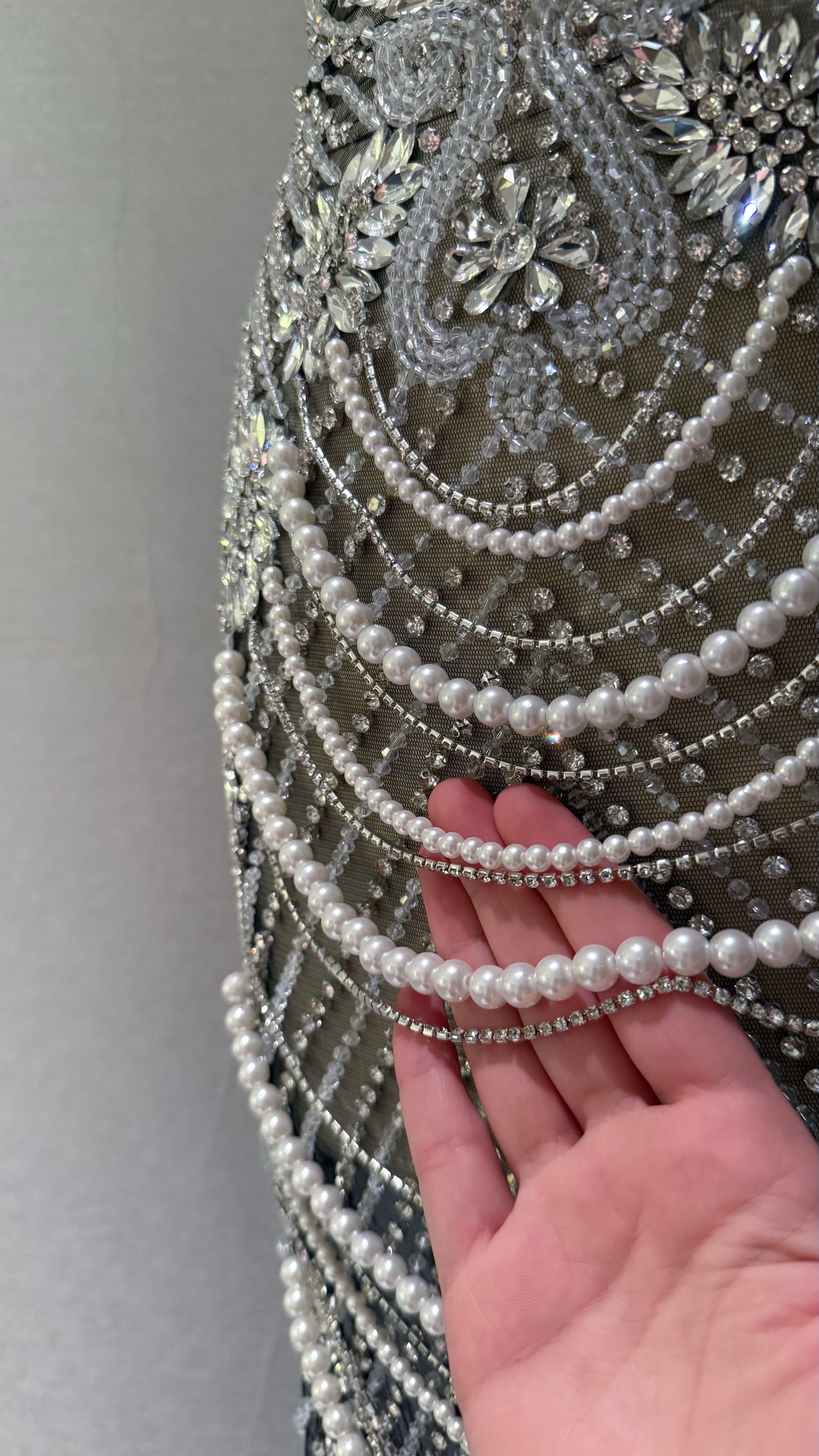 Nymara Elegant Unstitched Dress – Exclusive Fabric - TumaCouture