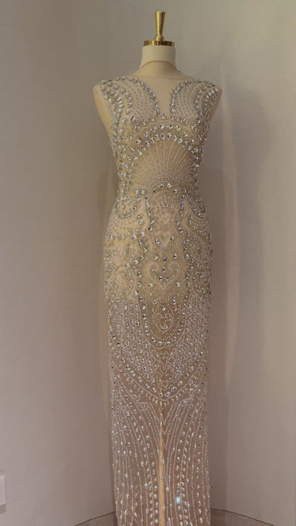 Thélysse Luxury Unstitched Dress