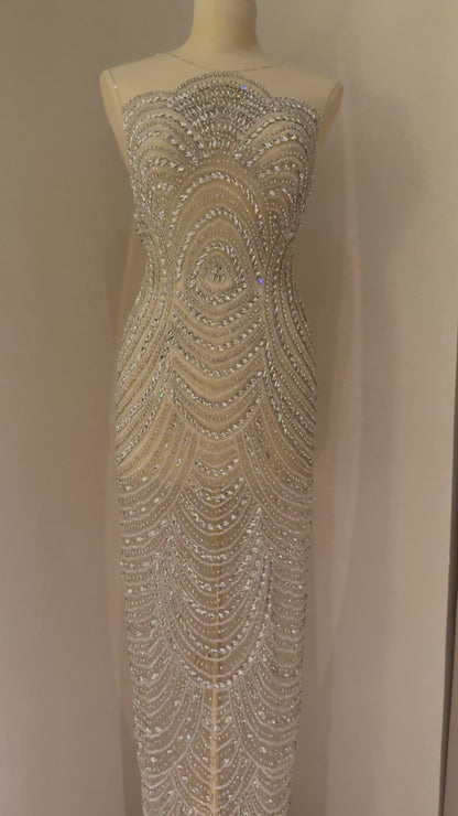 Clarisse Luxury Unstitched Dress