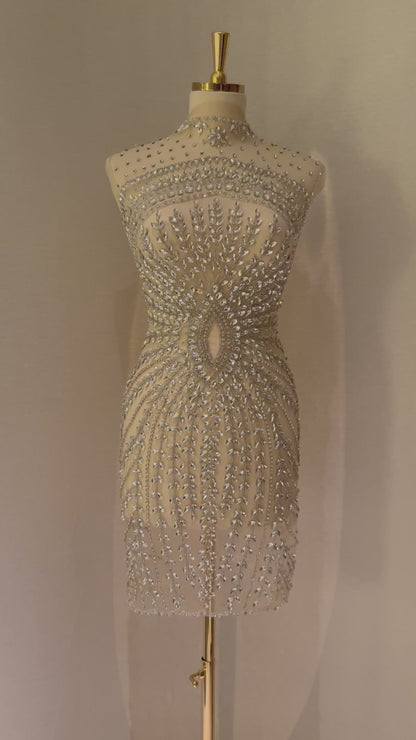 Maelis Luxury Short Unstitched Dress | Elegant for Every Occasion