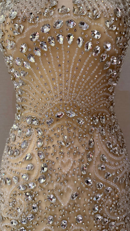 Thélysse Luxury Unstitched Dress - TumaCouture
