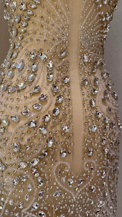 Thélysse Luxury Unstitched Dress - TumaCouture