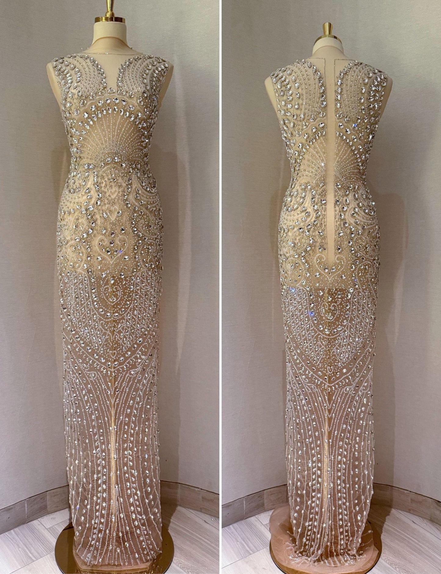 Thélysse Luxury Unstitched Dress - TumaCouture