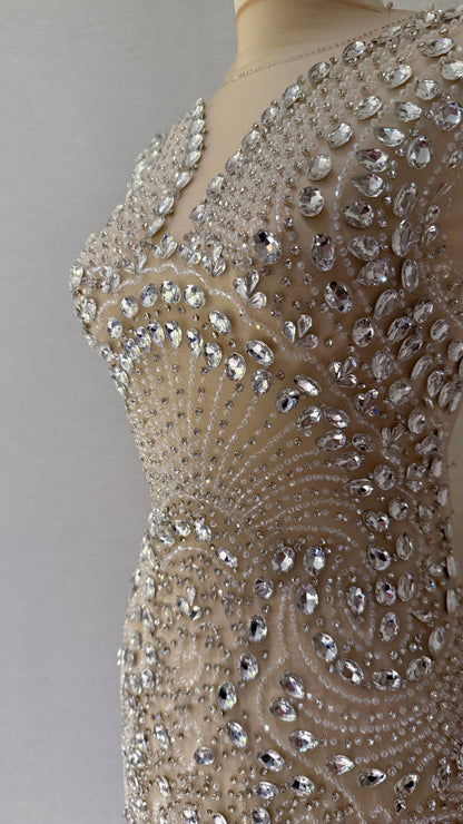 Thélysse Luxury Unstitched Dress - TumaCouture