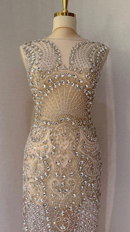 Thélysse Luxury Unstitched Dress - TumaCouture