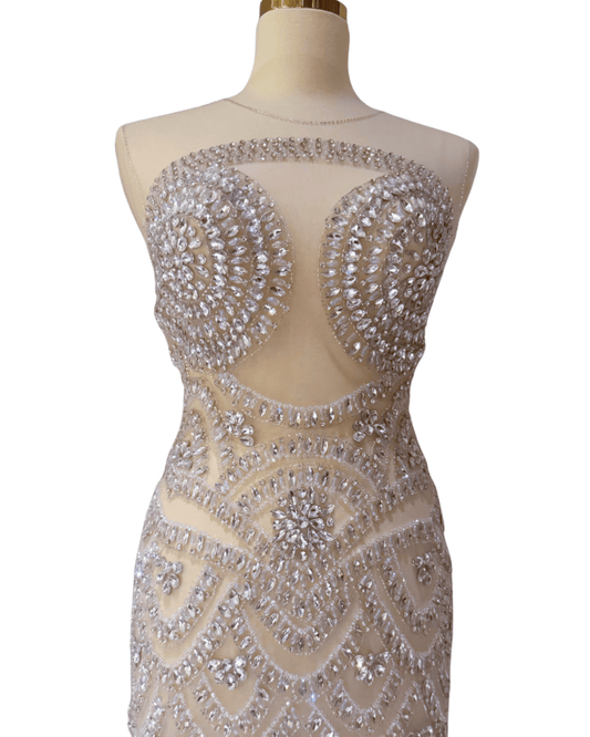 Tushéé Luxury Unstitched Dress - TumaCouture