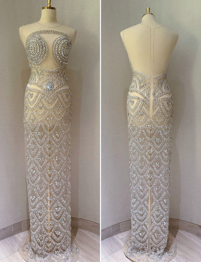 Tushéé Luxury Unstitched Dress - TumaCouture